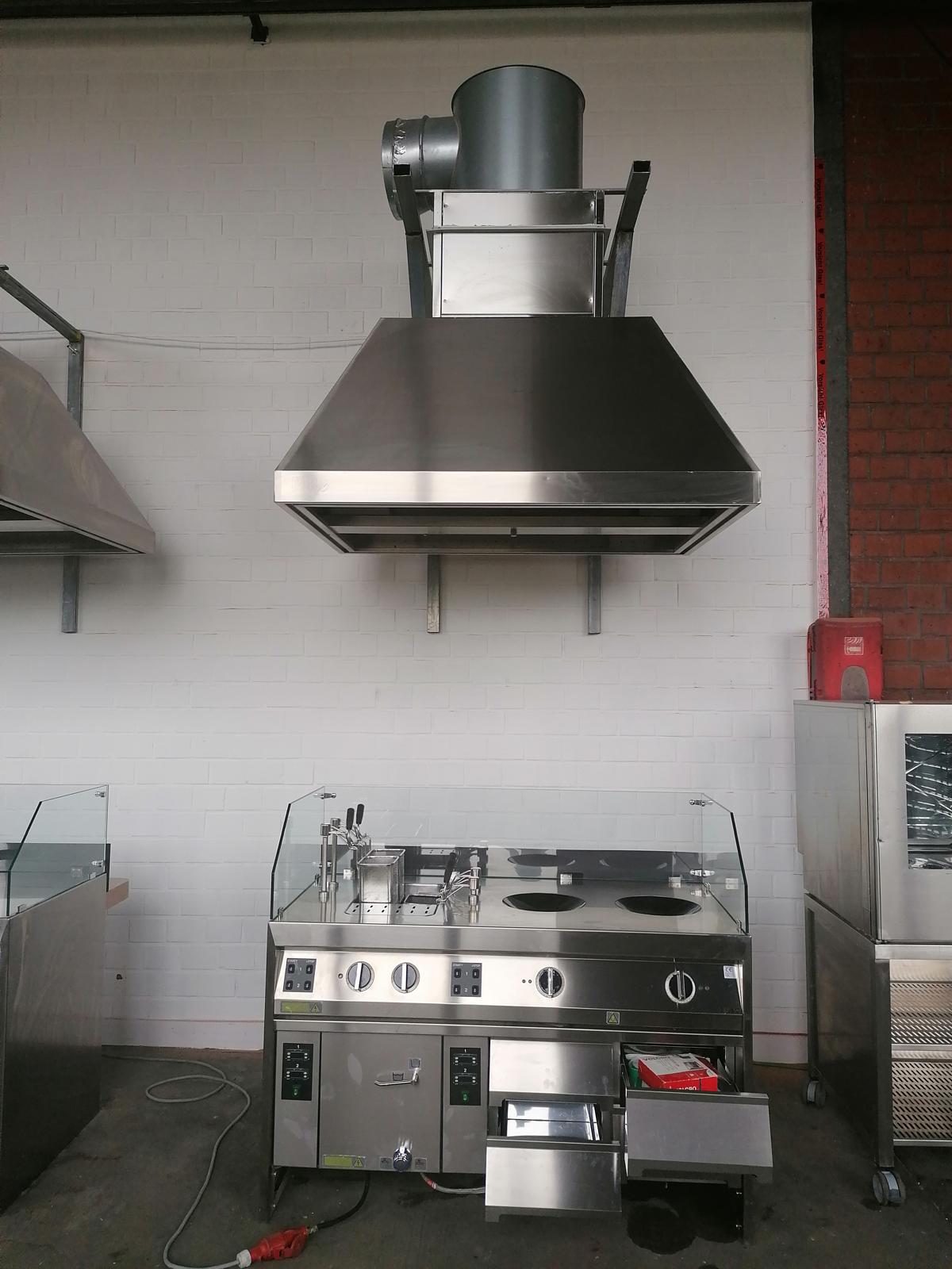 Premium Silko Professional Kitchens – equipped with 2x induction woks and 4x electric pasta cookers. High-quality stainless steel design, built for top-tier performance. Limited stock available at an exclusive price – act fast!